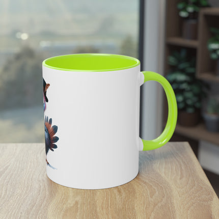 Harmony Two-Tone Coffee Mug: Sip in Style, Revel in Comfort - Turkey