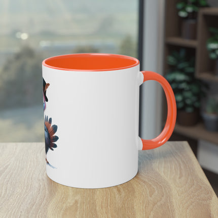 Harmony Two-Tone Coffee Mug: Sip in Style, Revel in Comfort - Turkey