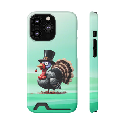 EnchantGuard Phone Case with Card Holder: Style Meets Functionality - Turkey