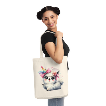 Καμβά sustainstyle Tote Bag: Οικολογική συνειδητή μόδα - Λάμα