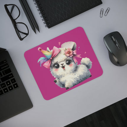 WhimsyWonder Desk Mouse Pad: fascino personalizzato per il tuo spazio di lavoro - Princess Sheep