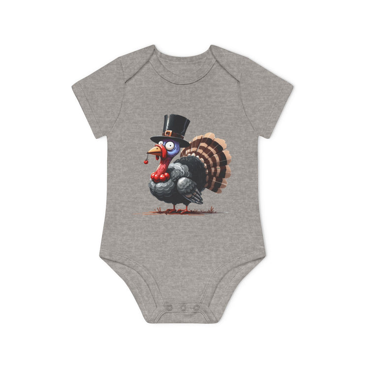 SnuggleNest Organic Baby Bodysuit (Short Sleeves) Turkey