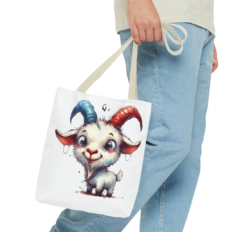 WhimsyWear Εθιμο Tote: Στυλ και λειτουργικότητες μεταφοράς παντού! Χαριτωμένος κατσίκι