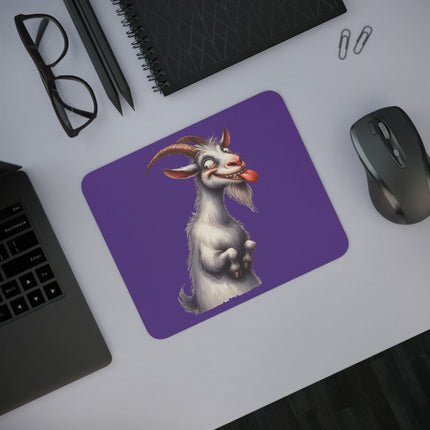 WhimsyWonder Masa Mouse Pad: Çalışma Alanınız İçin Kişiselleştirilmiş Cazibe - Çılgın Keçi