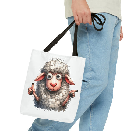 WhimsyWear Brauch Tote: Carry Style & Funktionalität überall! Schaf