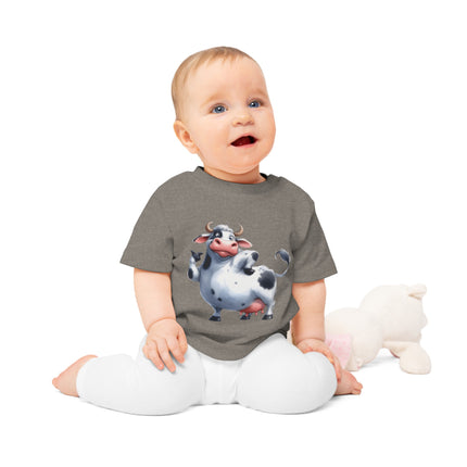 Enchanted Organic Baby Tee: απαλότητα, στυλ, & Sweetness - αγελάδα