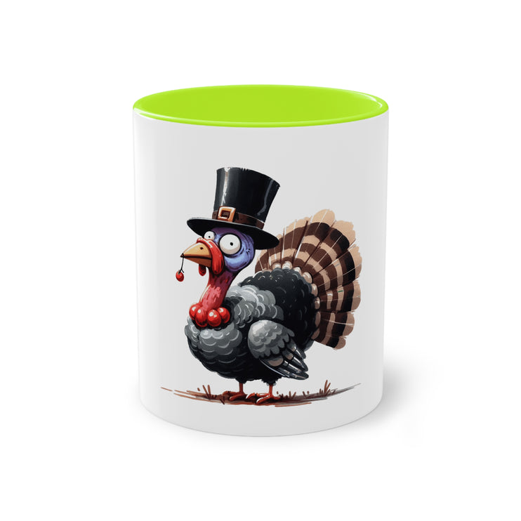 Harmony Two-Tone Coffee Mug: Sip in Style, Revel in Comfort - Turkey