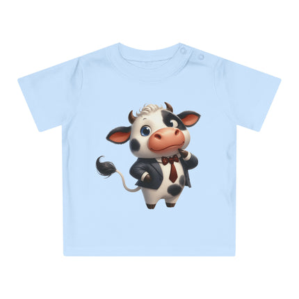 Enchanted Organic Baby Tee: απαλότητα, στυλ, & Sweetness - αγελάδα