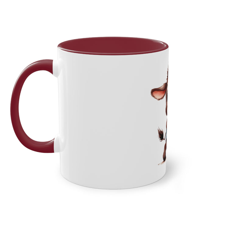 Harmony Two-Tone Coffee Mug: Sip in Style, Revel in Comfort - Donkey