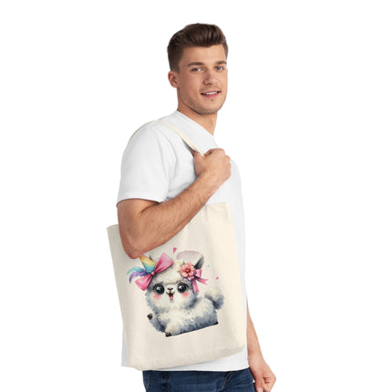 Καμβά sustainstyle Tote Bag: Οικολογική συνειδητή μόδα - Λάμα