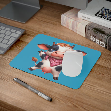 WhimsyWonder Schreibtisch Maus -Pad: Personalisierter Charme für Ihren Arbeitsbereich - Happy Baby Cow