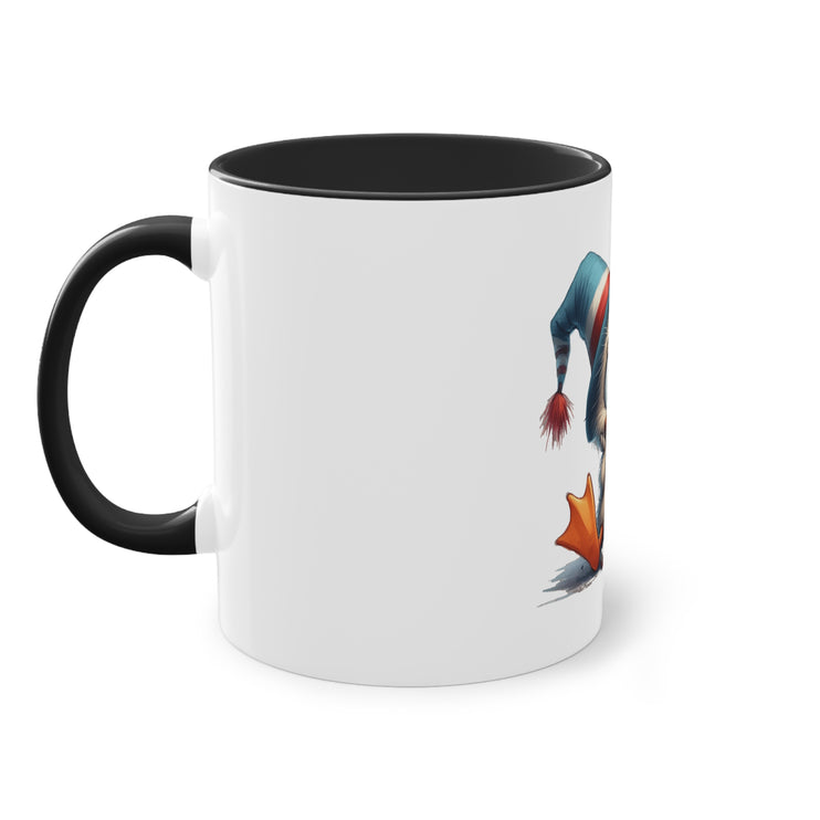 Harmony Two-Tone Coffee Mug: Sip in Style, Revel in Comfort - Duck