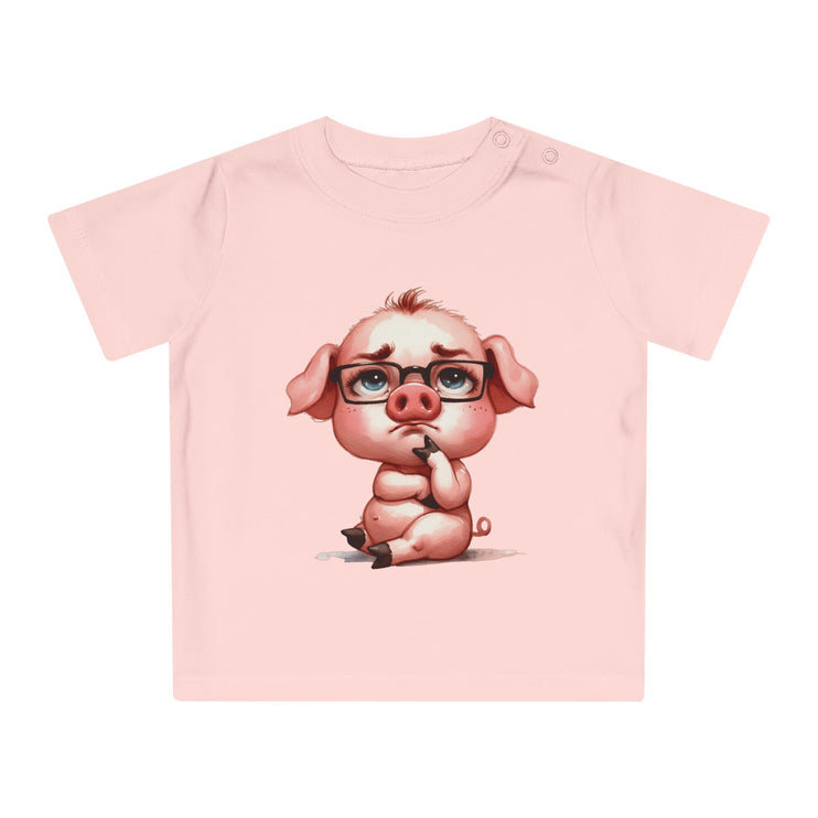 Enchanted Organic Baby Tee: απαλότητα, στυλ, & Sweetness - Χοίρος