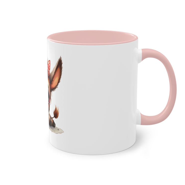 Harmony Two-Tone Coffee Mug: Sip in Style, Revel in Comfort - Donkey