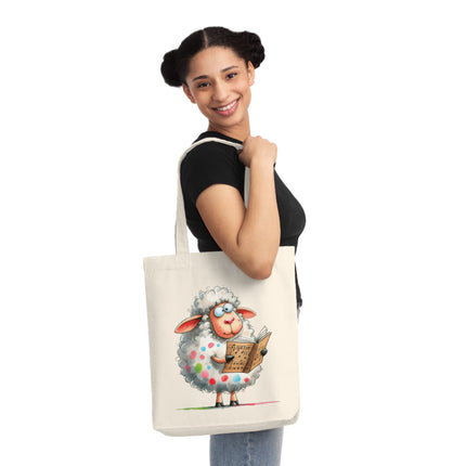 Καμβά sustainstyle Tote Bag: Eco -Conscious Fashion - πρόβατα