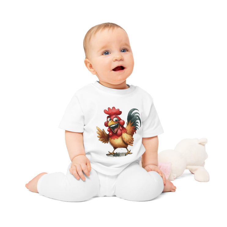 Enchanted Organic Baby Tee: απαλότητα, στυλ, & Sweetness - Πετεινός