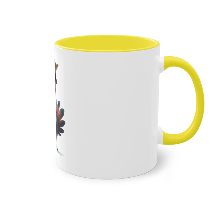 Harmony Two-Tone Coffee Mug: Sip in Style, Revel in Comfort - Turkey