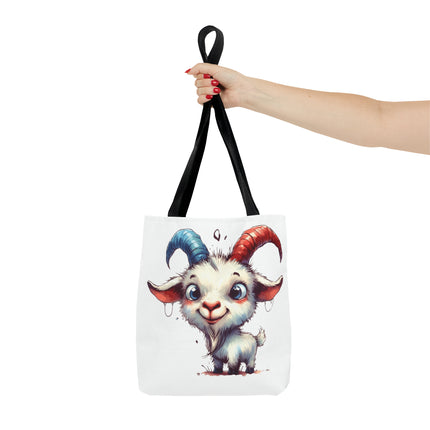 WhimsyWear Εθιμο Tote: Στυλ και λειτουργικότητες μεταφοράς παντού! Χαριτωμένος κατσίκι