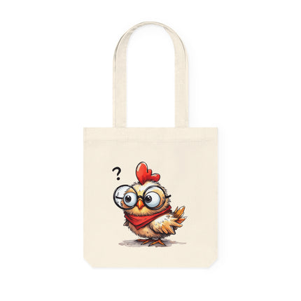 Καμβά sustainstyle Tote Bag: Eco -Conscious Fashion - Κοτόπουλο