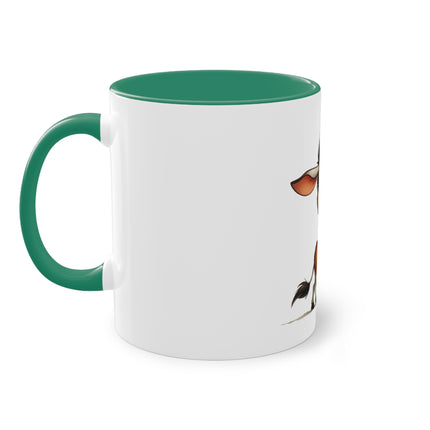 Harmony Two-Tone Coffee Mug: Sip in Style, Revel in Comfort - Donkey