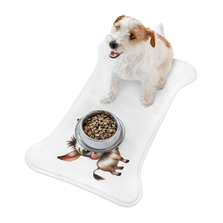 CharmPaws Pet Feeding Mats: Keep Mealtime Mess-Free & Stylish! - Donkey