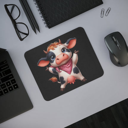 WhimsyWonder Desk Mus Pad: Personaliseret charme til dit arbejdsområde - Happy Baby Cow