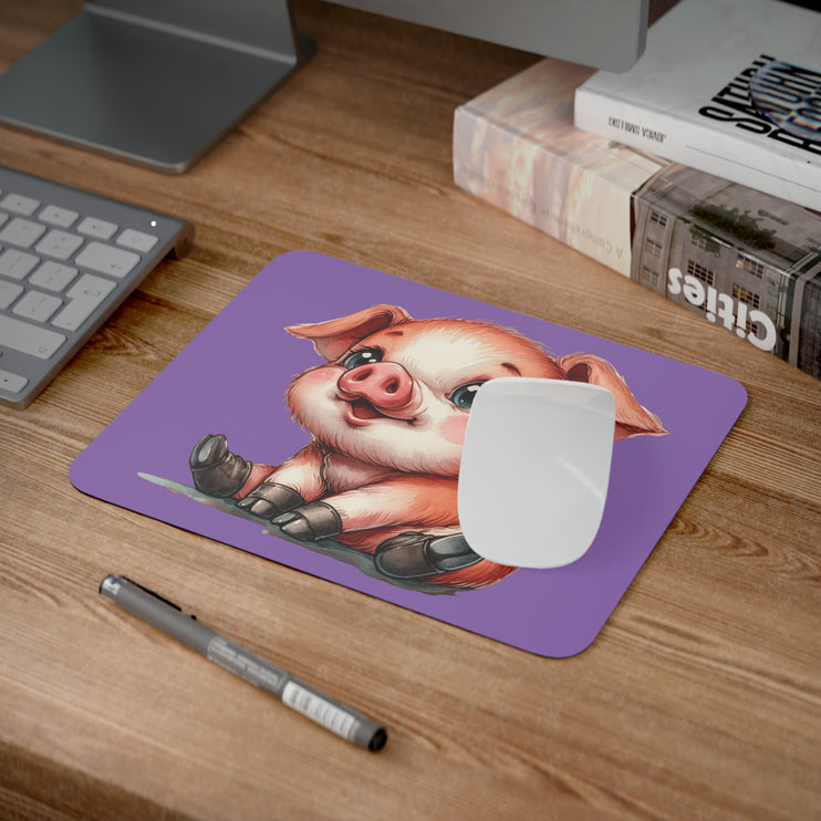 WhimsyWonder Pad Mouse Desk: Εξατομικευμένη γοητεία για το χώρο εργασίας σας - Χαριτωμένο χοίρο συνεδρίαση