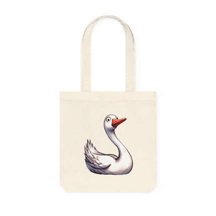 Καμβά sustainstyle Tote Bag: Eco -Conscious Fashion - Swan