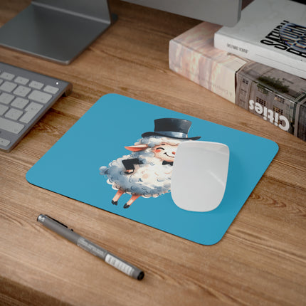 WhimsyWonder Desk Mouse Pad: Εξατομικευμένη γοητεία για το χώρο εργασίας σας - χαριτωμένο πρόβατο στο κορυφαίο καπέλο