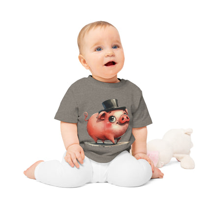 Enchanted Organic Baby Tee: απαλότητα, στυλ, & Sweetness - Χοίρος