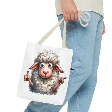 WhimsyWear Brauch Tote: Carry Style & Funktionalität überall! Schaf