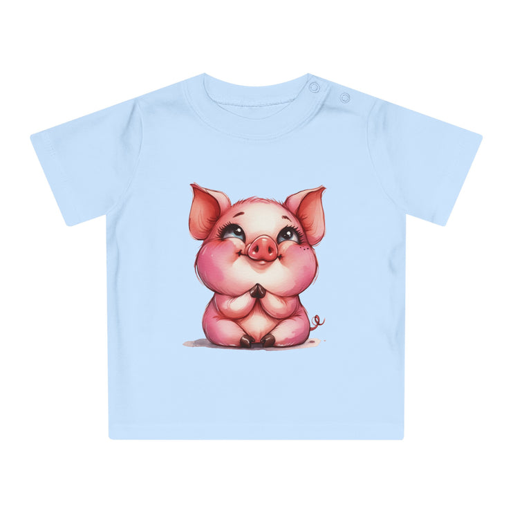 Enchanted Organic Baby Tee: απαλότητα, στυλ, & Sweetness - Χοίρος