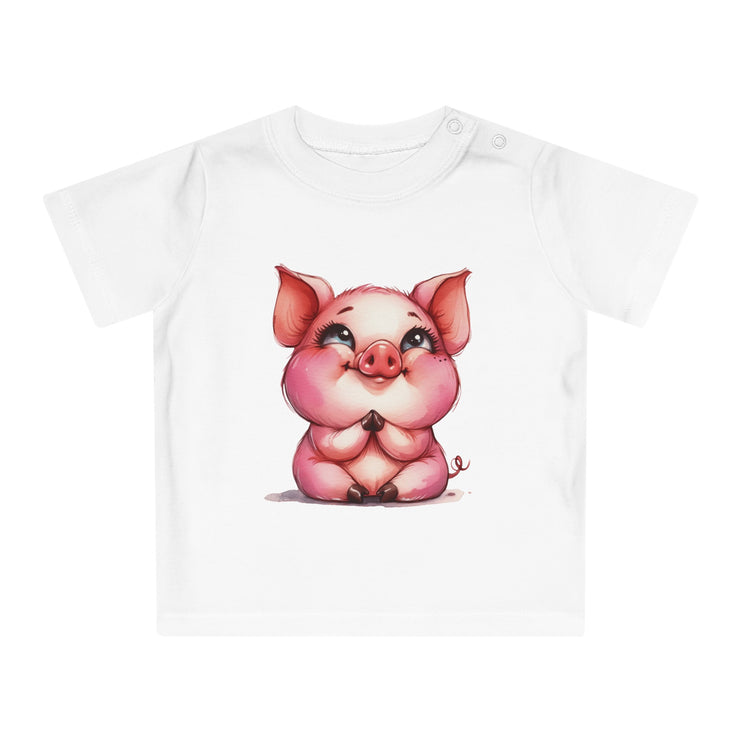 Enchanted Organic Baby Tee: απαλότητα, στυλ, & Sweetness - Χοίρος