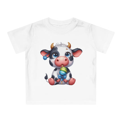 Enchanted Organic Baby Tee: απαλότητα, στυλ, & Sweetness - αγελάδα