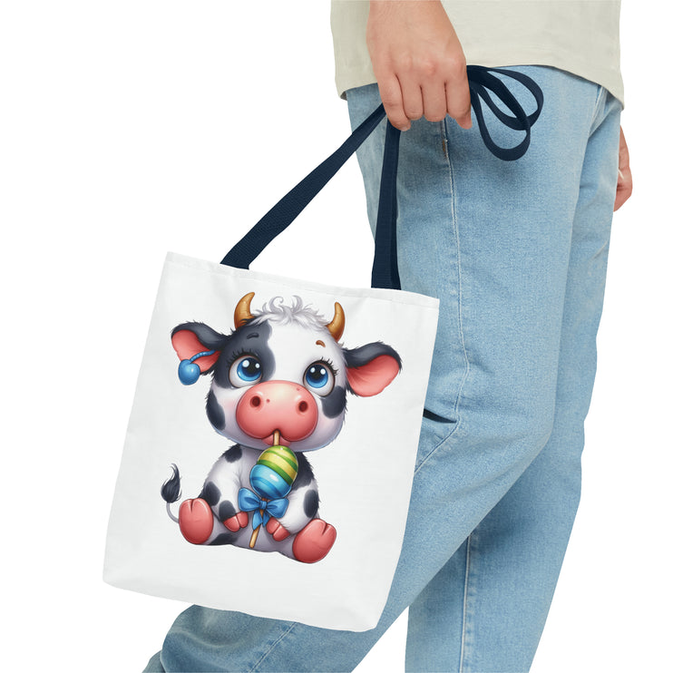 WhimsyWear Εθιμο Tote: Στυλ και λειτουργικότητες μεταφοράς παντού! Αγελάδα