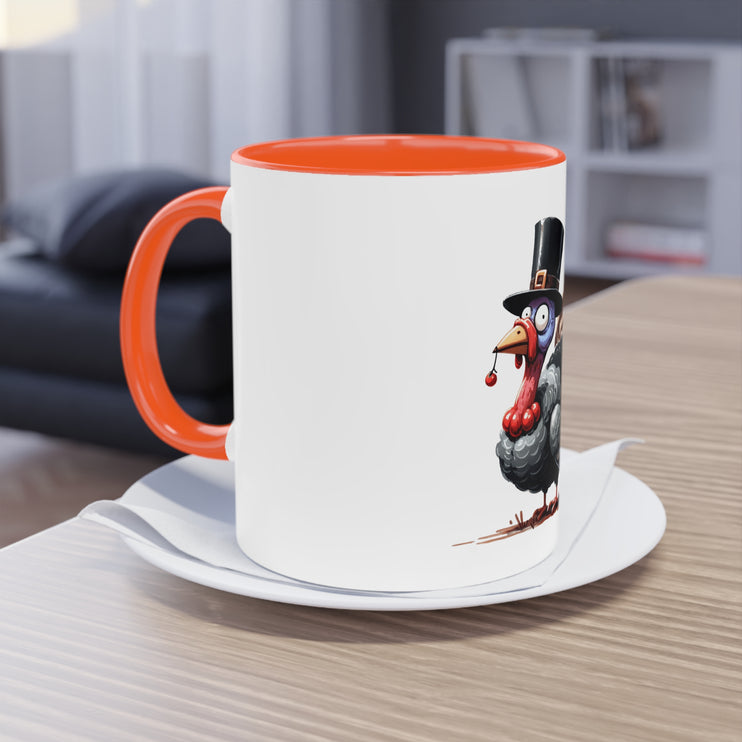 Harmony Two-Tone Coffee Mug: Sip in Style, Revel in Comfort - Turkey