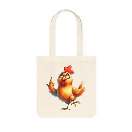 Καμβά sustainstyle Tote Bag: Eco -Conscious Fashion - Κοτόπουλο