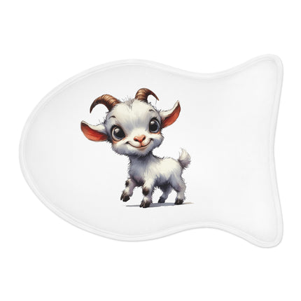 CharmPaws Pet Feeding Mats: Keep Mealtime Mess-Free & Stylish! - Goat