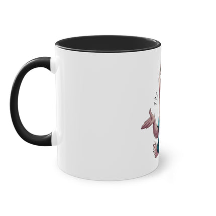 Harmony Two-Tone Coffee Mug: Sip in Style, Revel in Comfort - Goose