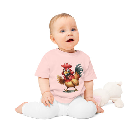 Enchanted Organic Baby Tee: απαλότητα, στυλ, & Sweetness - Πετεινός