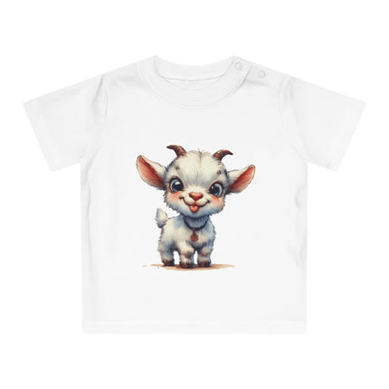 Enchanted Organic Baby Tee: απαλότητα, στυλ, & Sweetness - Cute Baby Goat