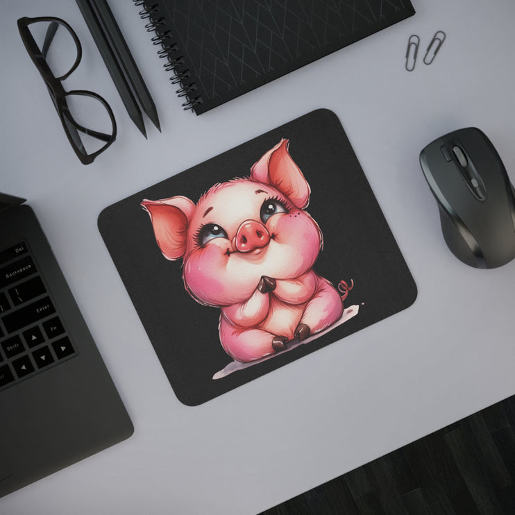 WhimsyWonder Pad Mouse Desk: Εξατομικευμένη γοητεία για το χώρο εργασίας σας - Χαριτωμένο μωρό χοίρος