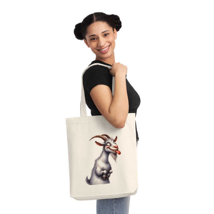 Καμβά sustainstyle Tote Bag: Οικολογική συνειδητή μόδα - κατσίκα