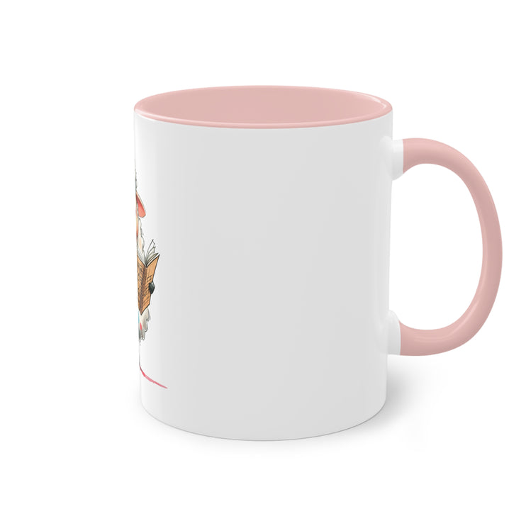 Harmony Two-Tone Coffee Mug: Sip in Style, Revel in Comfort - Sheep