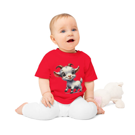 Enchanted Organic Baby Tee: απαλότητα, στυλ, & Sweetness - Cute Baby Goat