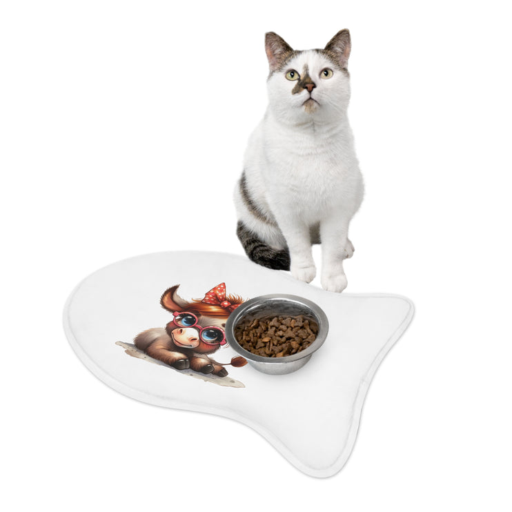 CharmPaws Pet Feeding Mats: Keep Mealtime Mess-Free & Stylish! - Donkey