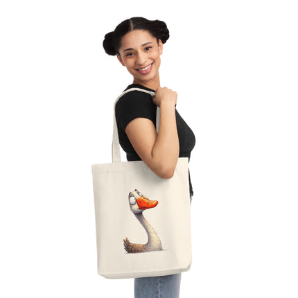 قماش SustainStyle Tote Bag: أزياء صديقة للبيئة - بجعة