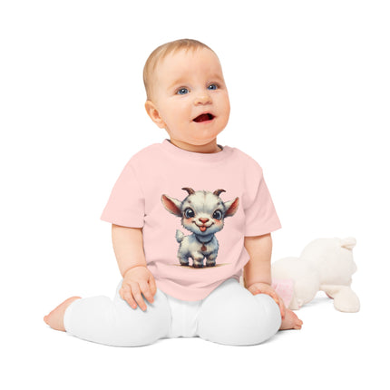 Enchanted Organic Baby Tee: απαλότητα, στυλ, & Sweetness - Cute Baby Goat