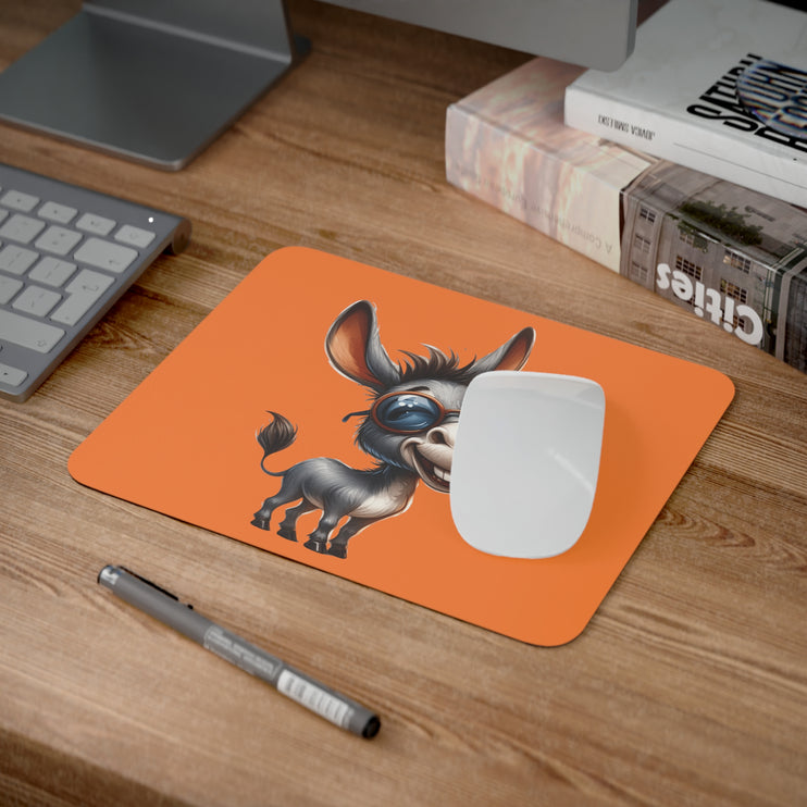 WhimsyWonder Desk Mouse Pad: Εξατομικευμένη γοητεία για το χώρο εργασίας σας - Donkey σε γυαλιά ηλίου