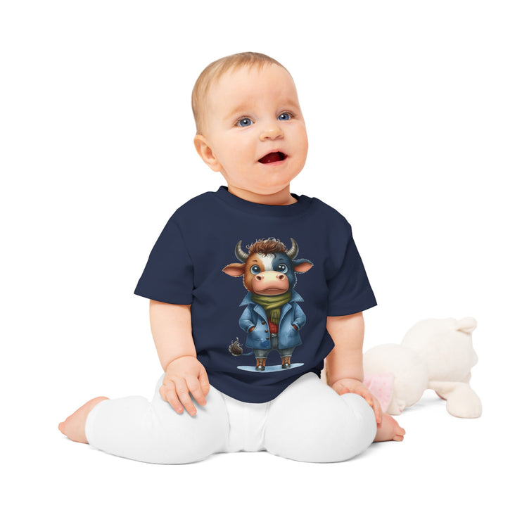 Enchanted Organic Baby Tee: απαλότητα, στυλ, & Sweetness - αγελάδα